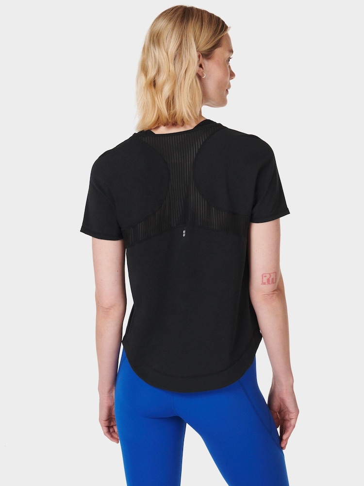 Sweaty Betty Black Breathe Easy T-Shirt - Image 2 of 7