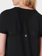 Sweaty Betty Black Breathe Easy T-Shirt - Image 6 of 7