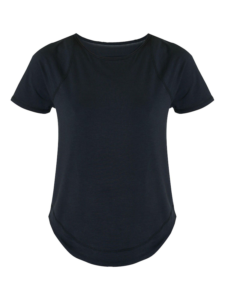 Sweaty Betty Black Breathe Easy T-Shirt - Image 7 of 7