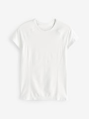Sweaty Betty White Athlete Seamless Workout T-Shirt - Image 10 of 10