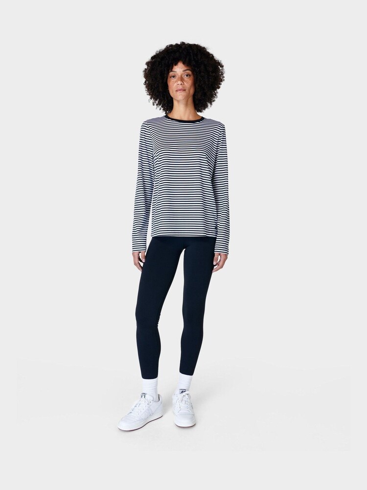 Sweaty Betty Black Essential Long Sleeve T-Shirt - Image 3 of 7