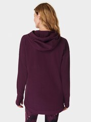 Sweaty Betty Purple Escape Luxe Fleece Hoodie - Image 2 of 7