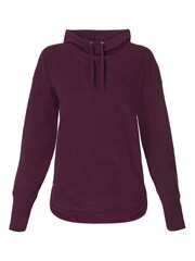 Sweaty Betty Purple Escape Luxe Fleece Hoodie - Image 7 of 7