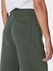 Sweaty Betty Green Sand Wash Cloud Weight Trackpants - Image 6 of 7