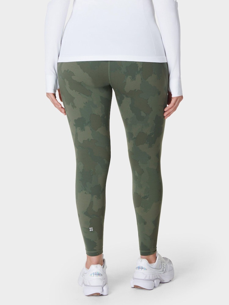 Sweaty Betty Green Power Workout Leggings - Image 2 of 7