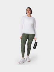 Sweaty Betty Green Power Workout Leggings - Image 3 of 7