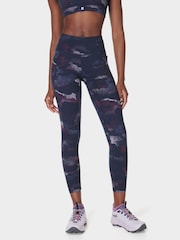 Sweaty Betty Blue Power 7/8 Workout Leggings - Image 1 of 8