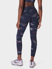 Sweaty Betty Blue Power 7/8 Workout Leggings - Image 2 of 8