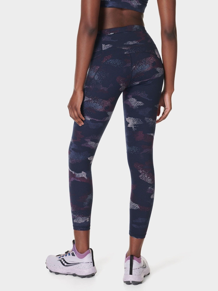 Sweaty Betty Blue Power 7/8 Workout Leggings - Image 2 of 8