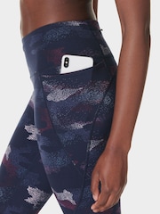 Sweaty Betty Blue Power 7/8 Workout Leggings - Image 7 of 8