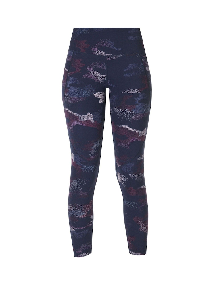 Sweaty Betty Blue Power 7/8 Workout Leggings - Image 8 of 8