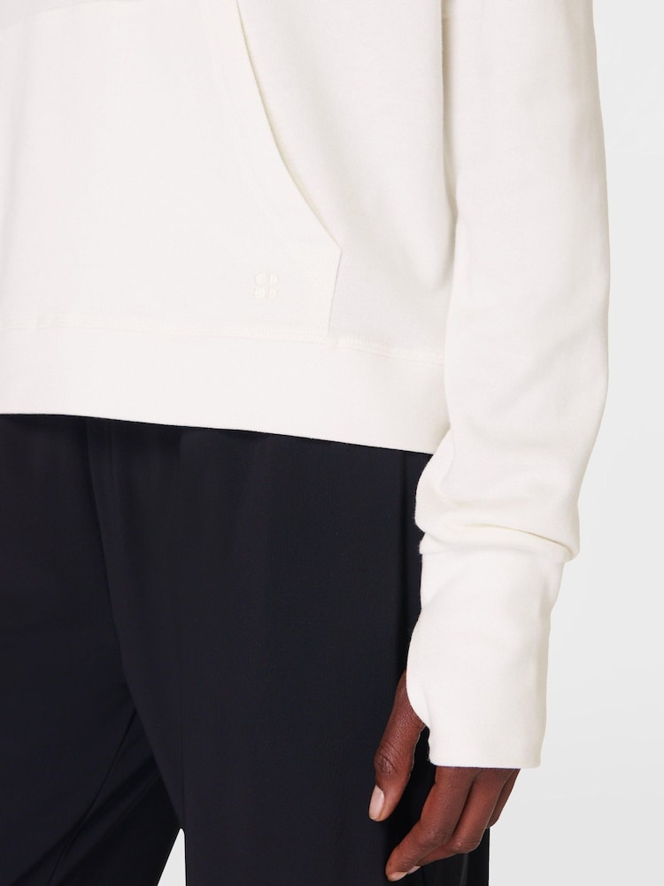 Sweaty Betty White After Class Sweatshirt - Image 4 of 5