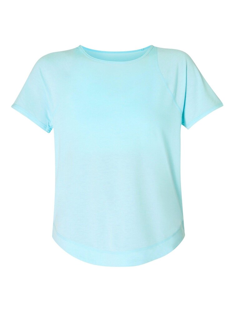 Sweaty Betty Blue Breathe Easy T-Shirt - Image 7 of 7 Sweaty Betty Blue Breathe Easy T-Shirt - Image 7 of 7