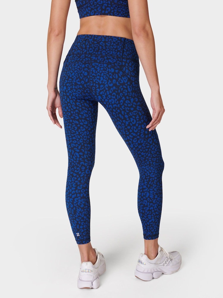 Sweaty Betty Blue Power 7/8 Workout Leggings - Image 2 of 11