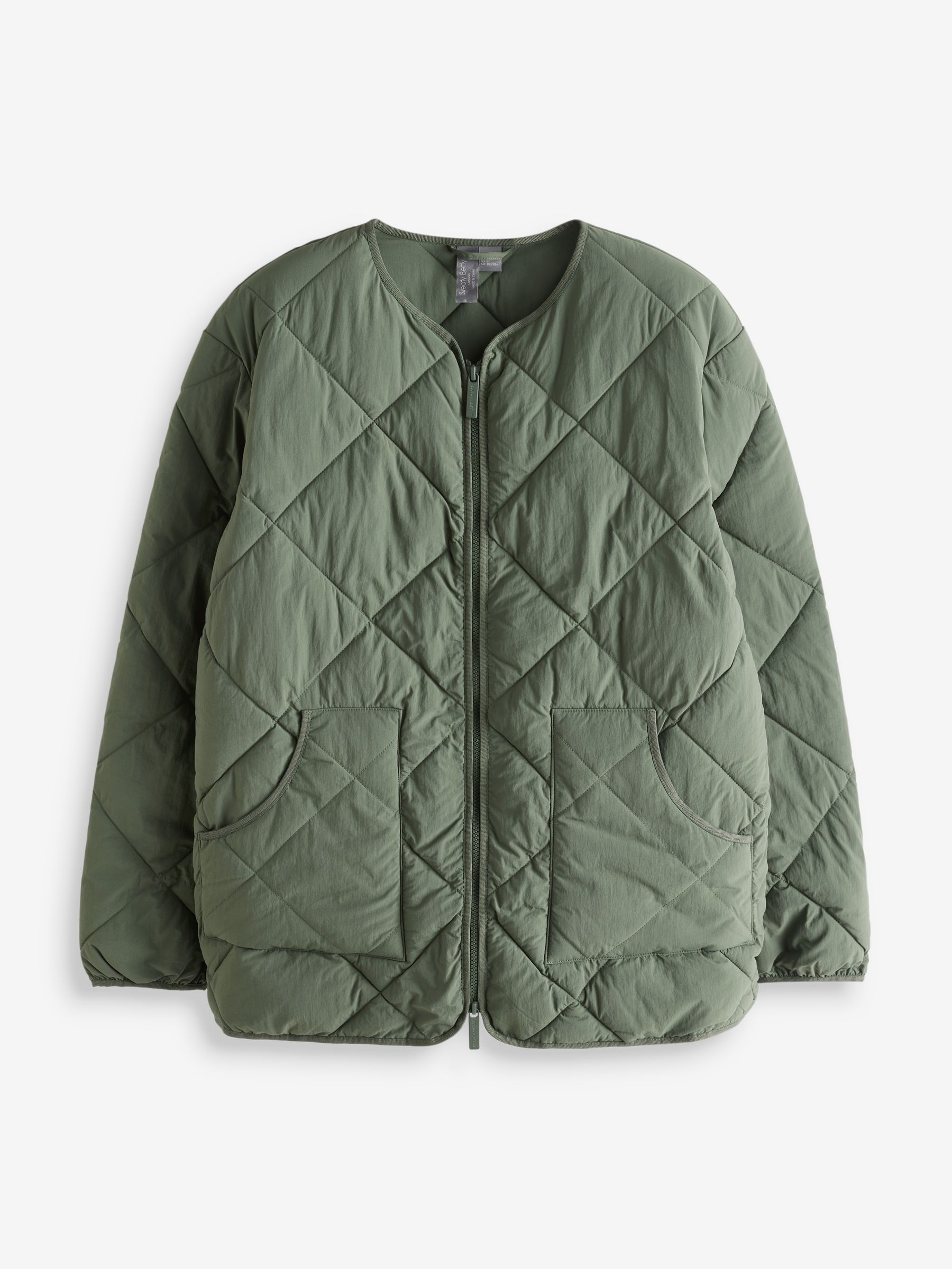 Buy Sweaty Betty Green On The Move Quilted Jacket from the