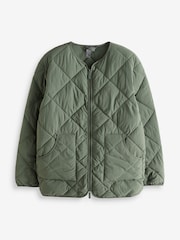 Sweaty Betty Green On The Move Quilted Jacket - Image 6 of 7