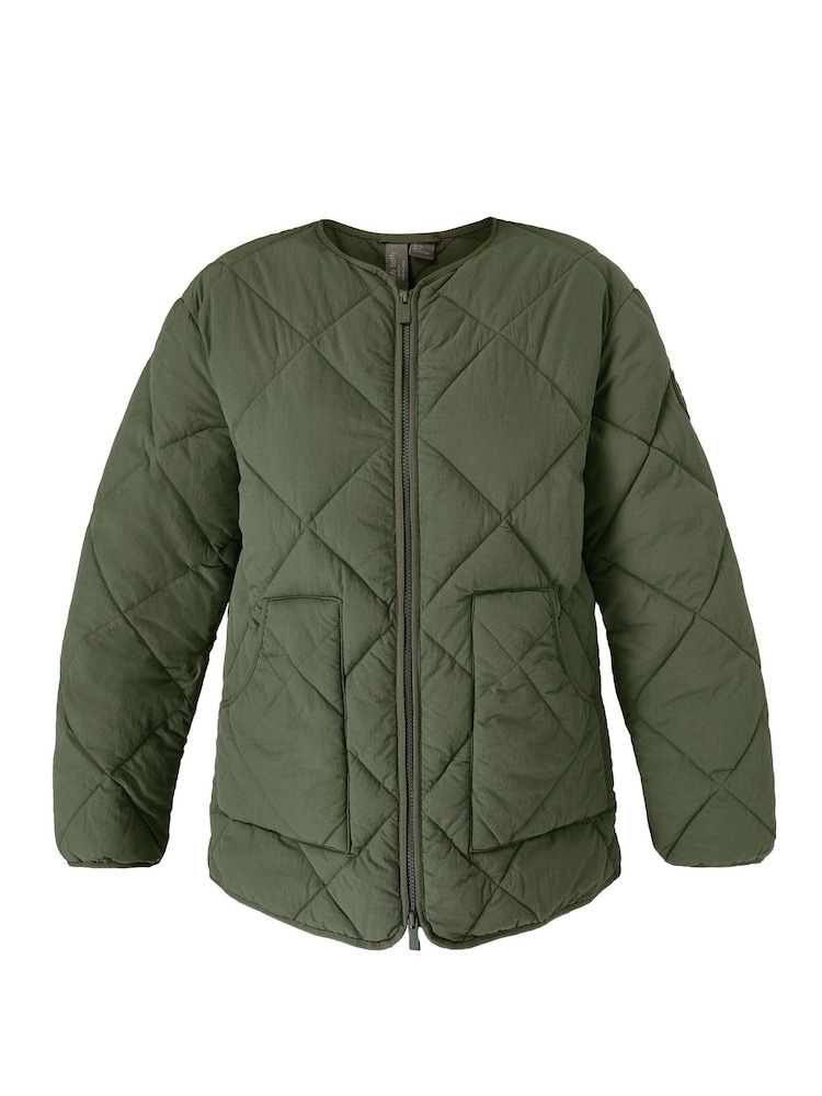Sweaty Betty Green On The Move Quilted Jacket - Image 7 of 7