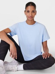 Blau - Sweaty Betty Breathe Easy Circuit T-Shirt - Bild 4 von 8