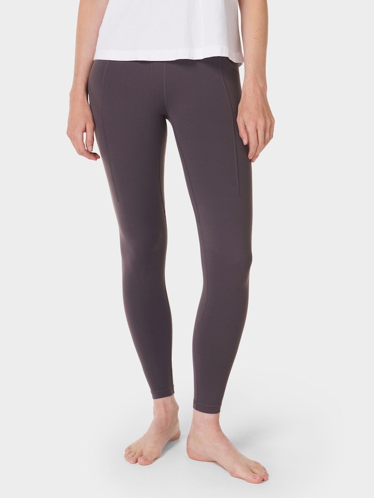 Sweaty Betty Grey Full Length Super Soft Yoga Leggings - Image 1 of 6