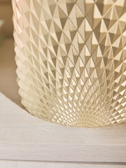 Gold Hex Planter - Image 2 of 4