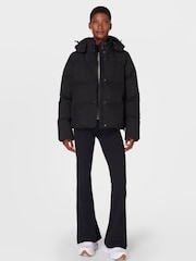 Sweaty Betty Black Nimbus Short Puffer Jacket - Image 4 of 8
