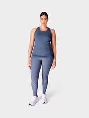 modra - Sweaty Betty Athlete brezšivna majica za vadbo - Slika 3 iz 7