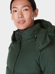 Sweaty Betty Green Nimbus Mid Puffer Jacket - Image 10 of 10