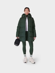 Sweaty Betty Green Nimbus Mid Puffer Jacket - Image 3 of 10
