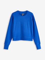 Sweaty Betty Blue After Class Crop Sweatshirt - Image 6 of 6
