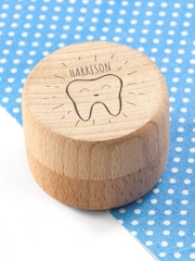 Personalised Happy Smiles Tooth Fairy Keepsake Box by Treat Republic - Image 1 of 5