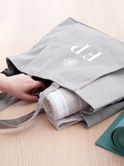 Treat Republic Grey Personalised Monogrammed Yoga Tote Bag - Image 3 of 5