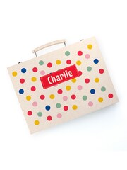 Personalised Kid’s Polka Dot Colouring Set by Treat Republic - Image 4 of 5