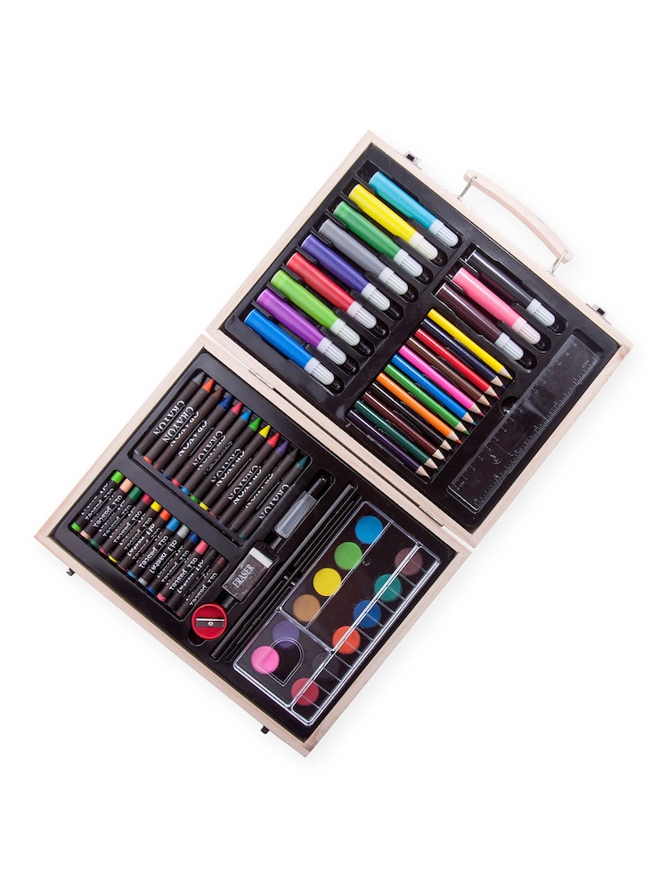 Personalised Kid’s Polka Dot Colouring Set by Treat Republic - Image 5 of 5
