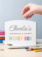 Personalised Colourful Money Box by Treat Republic - Image 2 of 4