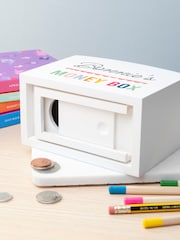 Personalised Colourful Money Box by Treat Republic - Image 3 of 4