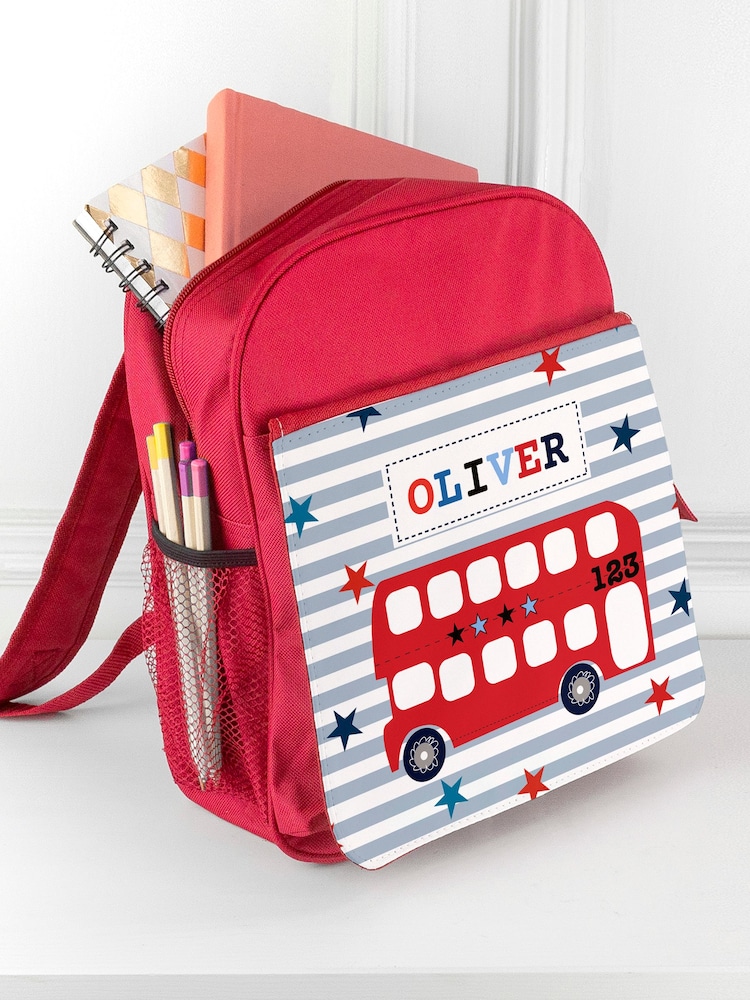 Personalised Kid’s Bus School Set by Treat Republic - Image 2 of 5