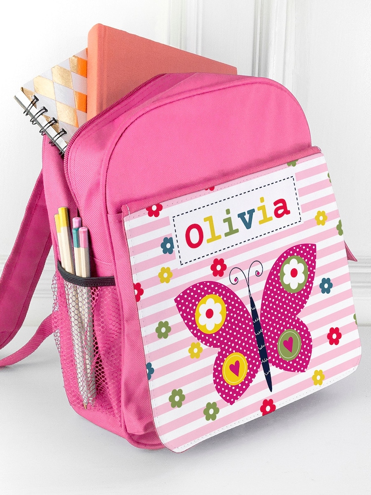 Personalised Kid's Butterfly School Set by Treat Republic - Image 2 of 5