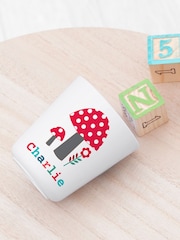 Personalised Kid's Little Fox Dinner Set by Treat Republic - Image 3 of 4