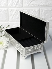 Treat Republic Silver Tone Personalised Trinket Box - Image 2 of 4