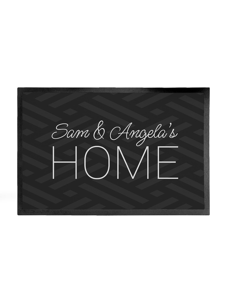 Personalised Patterned Doormat by Treat Republic - Image 4 of 4