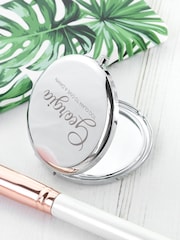 Personalised Compact Mirror by Treat Republic - Image 1 of 5