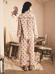 Cath Kidston Pink Spot Button Through Pyjamas - Image 2 of 5
