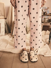 Cath Kidston Pink Spot Button Through Pyjamas - Image 5 of 5