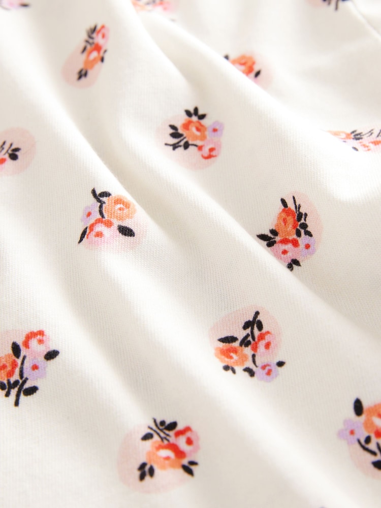 Cath Kidston Ecru Rose 100% Cotton Pyjamas Set - Image 9 of 9
