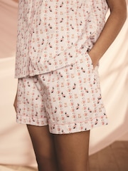 Cath Kidston 100% Cotton Button Through Short Pyjamas Set - صورة 3 من 8