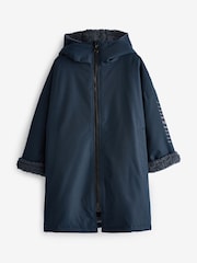Navy Waterproof Changing Robe (3-16yrs) - Image 1 of 8