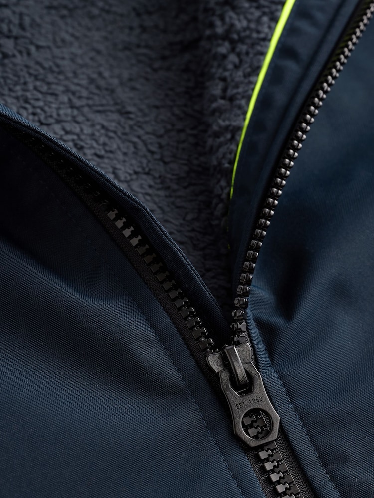 Navy Waterproof Changing Robe (3-16yrs) - Image 5 of 8