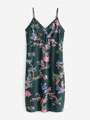 Cath Kidston Dark Green Slip Dress Pyjamas - Image 6 of 8
