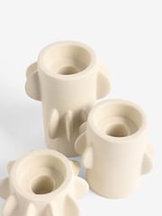 Natural Ceramic Scandi Disk Tea Light Holders - Image 10 of 10