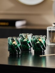 Suportes para luzes de chá Swirl Glass - Imagem 1 de 1